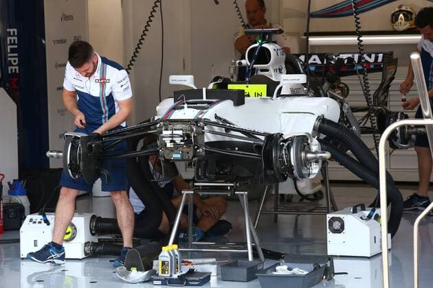 24.08.2017 - Williams FW40 Belgian Grand Prix, Spa-Francorchamps 24 - 27 August 2017 24.08.2017 - Williams FW40 