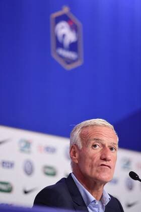 Bilder des Tages - SPORT Didier Deschamps - selectionneur (France) FOOTBALL : Conference de presse de Didier Deschamps - siege FFF - 24 08 2017 JBAutissier Panoramic 