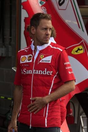 24.08.2017 - Sebastian Vettel (GER) Scuderia Ferrari SF70H Belgian Grand Prix, Spa-Francorchamps 24 - 27 August 2017 24.08.2017 - Sebastian Vettel (GER) Scuderia Ferrari SF70H 