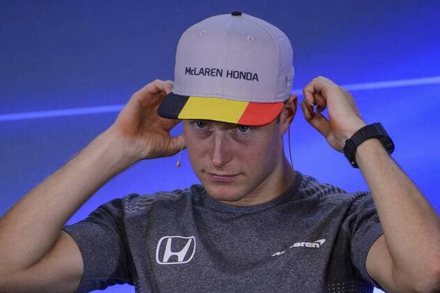 McLaren s Belgian driver Stoffel Vandoorne pictured during preparations for the Grand Prix F1 of Belgium race, in Spa-Francorchamps, Thursday 24 August 2017. The Spa-Francorchamps Formula One Grand Prix takes place this weekend, from August 25th to August 27th. NICOLASxLAMBERT  x05151575x