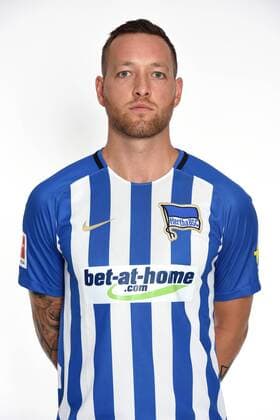 Fussball Berlin 08.07.2017 1. Bundesliga DFL GER Saison 2017 2018 Hertha BSC Berlin Porträttermin 2017 2018 Julian Schieber Hertha BSC Portrait