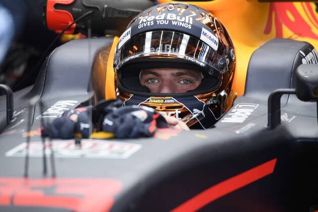 Red Bull s Dutch driver Max Verstappen pictured during the free practice for the Grand Prix F1 of Belgium race, in Spa-Francorchamps, Friday 25 August 2017. The Spa-Francorchamps Formula One Grand Prix takes place this weekend, from August 25th to August 27th. NICOLASxLAMBERT  x05152075x
