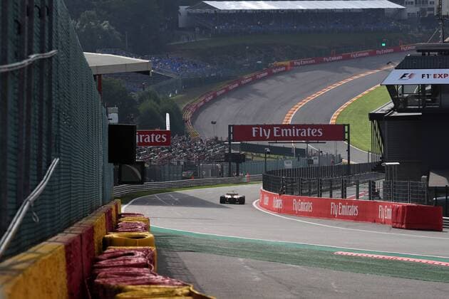 25.08.2017 - Free Practice 1, Sebastian Vettel (GER) Scuderia Ferrari SF70H Belgian Grand Prix, Spa-Francorchamps 24 - 27 August 2017 25.08.2017 - Free Practice 1, Sebastian Vettel (GER) Scuderia Ferrari SF70H 