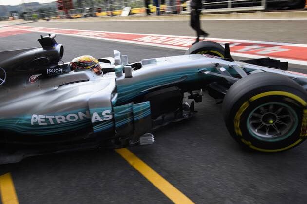 Mercedes British driver Lewis Hamilton pictured during the free practice for the Grand Prix F1 of Belgium race, in Spa-Francorchamps, Friday 25 August 2017. The Spa-Francorchamps Formula One Grand Prix takes place this weekend, from August 25th to August 27th. NICOLASxLAMBERT x05152114x