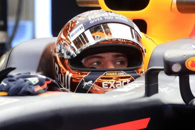 25.08.2017 - Free Practice 1, Max Verstappen (NED) Red Bull Racing RB13 Belgian Grand Prix, Spa-Francorchamps 24 - 27 August 2017 25.08.2017 - Free Practice 1, Max Verstappen (NED) Red Bull Racing RB13 