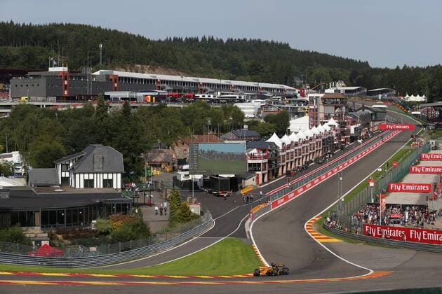 25.08.2017 - Free Practice 1, Nico Hulkenberg (GER) Renault F1 Team RS17 Belgian Grand Prix, Spa-Francorchamps 24 - 27 August 2017 25.08.2017 - Free Practice 1, Nico Hulkenberg (GER) Renault Sport F1 Team RS17 