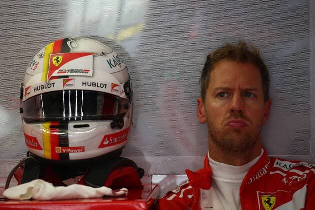 25.08.2017 - Free Practice 1, Sebastian Vettel (GER) Scuderia Ferrari SF70H Belgian Grand Prix, Spa-Francorchamps 24 - 27 August 2017 25.08.2017 - Free Practice 1, Sebastian Vettel (GER) Scuderia Ferrari SF70H 