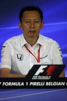25.08.2017 - press conference PK Pressekonferenz Yusuke Hasegawa (JPN) Head of Honda F1 Programme Belgian Grand Prix, Spa-Francorchamps 24 - 27 August 2017 25.08.2017 - Press conference, Yusuke Hasegawa (JPN) Head of Honda F1 Programme 
