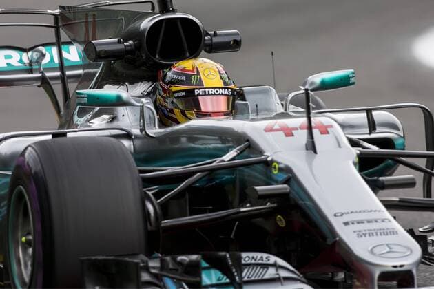 August 25, 2017 - Spa, Belgium - 44 HAMILTON Lewis from Great Britain of team Mercedes GP during the Formula One Belgian Grand Prix at Circuit de Spa-Francorchamps on August 25, 2017 in Spa, Belgium. F1 Grand Prix of Belgium - Practice  - ZUMAn230 20170825_zaa_n230_182 Copyright: xXavierxBonillax