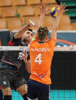 2017.08.25 Katowice Siatkowka mezczyzn Lotto Mistrzostwa Europy 2017 Lotto Eurovolley 2017 - Holandia - Turcja N z {persons} Foto Rafal Rusek PressFocus NEWSPIX.PL 2017.08.25 Katowice European Men s Volleyball Championships 2017 Netherlands - Turkey {persons} Credit: Rafal Rusek PressFocus --- Newspix.pl  20170825PF_RR035
