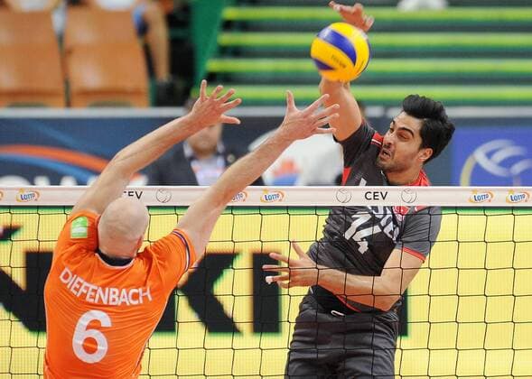 2017.08.25 Katowice Siatkowka mezczyzn Lotto Mistrzostwa Europy 2017 Lotto Eurovolley 2017 - Holandia - Turcja N z {persons} Foto Rafal Rusek PressFocus NEWSPIX.PL 2017.08.25 Katowice European Men s Volleyball Championships 2017 Netherlands - Turkey {persons} Credit: Rafal Rusek PressFocus --- Newspix.pl  20170825PF_RR037