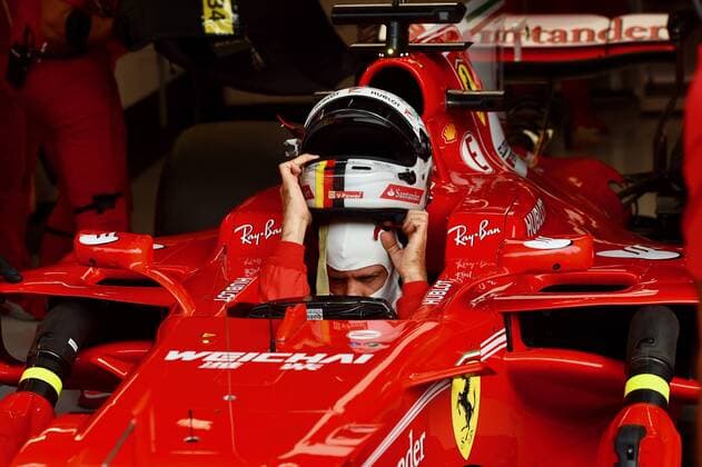 Sebastian Vettel (GER 5), Scuderia Ferrari, Grosser Preis von Belgien 2017, 2tes freies Training, Motorsport, Formel 1, 25.08.2017, Spa-Francorchamps Copyright: xEIBNER JERRYxANDREx EP_JAE