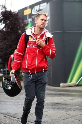 Sebastian Vettel (Scuderia Ferrari), Grosser Preis von Belgien 2017, Rennen, Motorsport, Formel 1, 26.08.2017, Spa Francorchamps Copyright: xNeisx Eibner-Pressefotox EP_ans