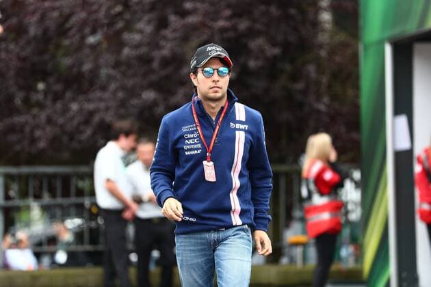 Sergio Perez (Sahara Force India F1 Team), Grosser Preis von Belgien 2017, Rennen, Motorsport, Formel 1, 26.08.2017, Spa Francorchamps Copyright: xNeisx Eibner-Pressefotox EP_ans