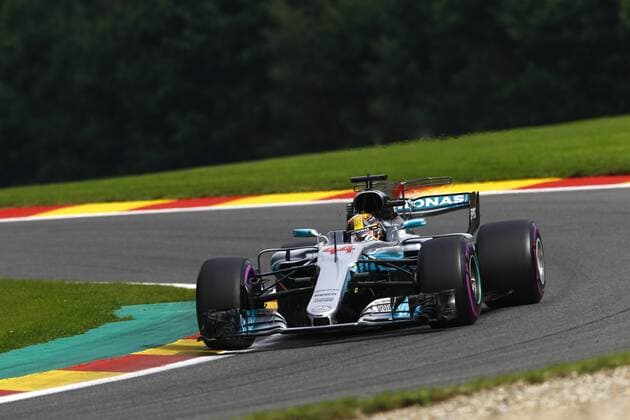 Motorsports: FIA Formula One World Championship WM Weltmeisterschaft 2017, Grand Prix of Belgium, 44 Lewis Hamilton (GBR, Mercedes AMG Petronas F1 Team), Spa-Francorchamps Belgium xHOCHxZWEIx