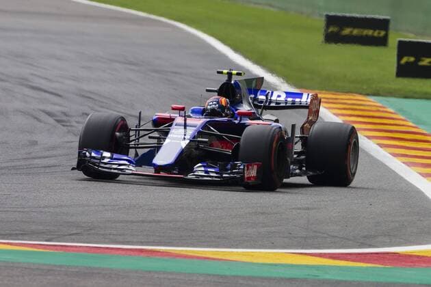 August 26, 2017 - Spa, Belgium - 55 SAINZ Carlos from Spain of team Toro Rosso during the Formula One Belgian Grand Prix at Circuit de Spa-Francorchamps on August 26, 2017 in Spa, Belgium. F1 Grand Prix of Belgium - Qualifying  - ZUMAn230 20170826_zaa_n230_022 Copyright: xXavierxBonillax