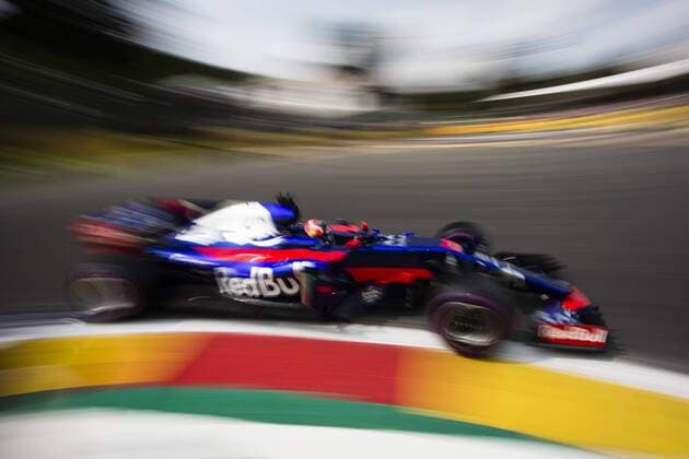 August 26, 2017 - Spa, Belgium - 26 KVYAT Daniil from Russia of team Toro Rosso during the Qualifying of Formula One Belgian Grand Prix at Circuit de Spa-Francorchamps on August 25, 2017 in Spa, Belgium. F1 Grand Prix of Belgium - Qualifying  - ZUMAn230 20170826_zaa_n230_104 Copyright: xXavierxBonillax