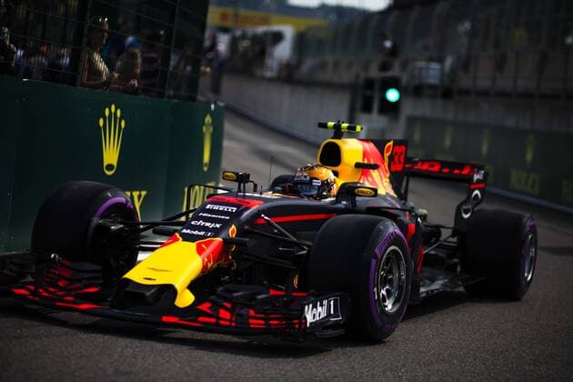 August 26, 2017 - Spa, Belgium - 33 VERSTAPPEN Max from Nederlans of Red Bull Tag Heuer during the Qualifying of Formula One Belgian Grand Prix at Circuit de Spa-Francorchamps on August 25, 2017 in Spa, Belgium. F1 Grand Prix of Belgium - Qualifying  - ZUMAn230 20170826_zaa_n230_124 Copyright: xXavierxBonillax