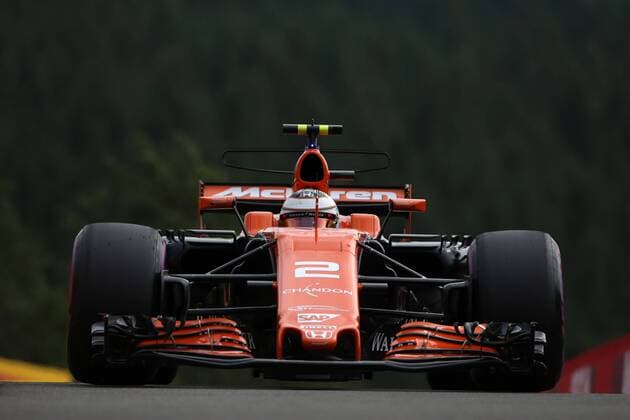 26.08.2017 - Qualifying, Stoffel Vandoorne (BEL) McLaren MCL32 Belgian Grand Prix, Spa-Francorchamps 24 - 27 August 2017 26.08.2017 - Qualifying, Stoffel Vandoorne (BEL) McLaren MCL32 