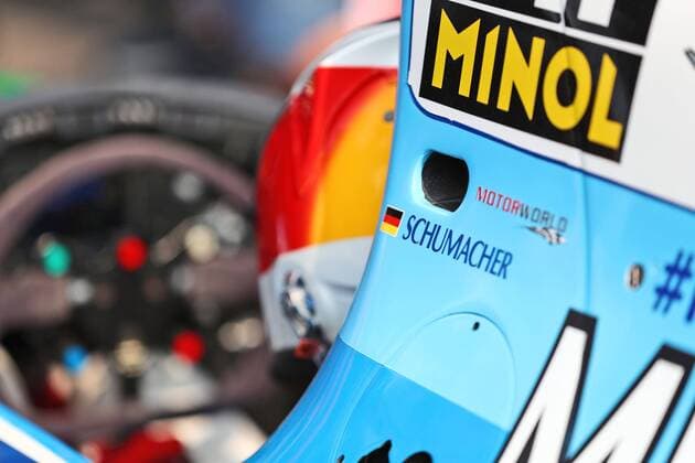 Mick Schumacher im Benetton aus dem Jahr 1992, Grosser Preis von Belgien 2017, Rennen, Motorsport, Formel 1, 27.08.2017, Spa Francorchamps Copyright: xNeisx Eibner-Pressefotox EP_ans