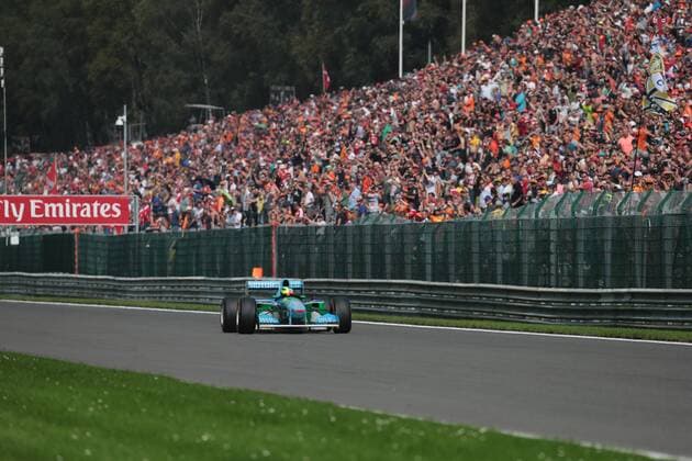 27.08.2017 - 25th anniversary of Michael Schumacher s first victory in Formula, Mick Schumacher (GER) son of Michael Schumacher (GER) Belgian Grand Prix, Spa-Francorchamps 24 - 27 August 2017 27.08.2017 - 25th anniversary of Michael Schumacher s first victory in Formula, Mick Schumacher (GER) son of Michael Schumacher (GER) 