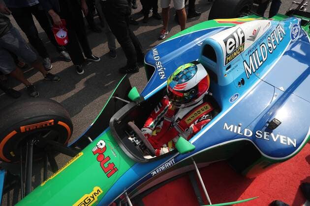 27th August 2017, Circuit de Spa-Francorchamps, Belgium; Belgium Grand Prix, Race Day; Mick Schumacher son of Michael Schumacher drives the car of his father xEricxAlonsox  ActionPlus11922267