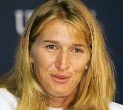 Steffi Graf fotografiert bei den US Open am 22.08.1995. in New York. Tennis US Open