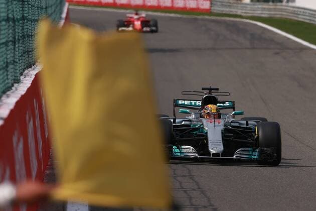 Motorsports: FIA Formula One World Championship WM Weltmeisterschaft 2017, Grand Prix of Belgium, 44 Lewis Hamilton (GBR, Mercedes AMG Petronas F1 Team), Spa-Francorchamps Belgium xHOCHxZWEIx
