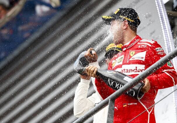 Motorsports: FIA Formula One World Championship WM Weltmeisterschaft 2017, Grand Prix of Belgium, 5 Sebastian Vettel (GER, Scuderia Ferrari), Spa-Francorchamps Belgium xHOCHxZWEIx