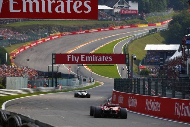 Motorsports: FIA Formula One World Championship WM Weltmeisterschaft 2017, Grand Prix of Belgium, 5 Sebastian Vettel (GER, Scuderia Ferrari), Spa-Francorchamps Belgium xHOCHxZWEIx