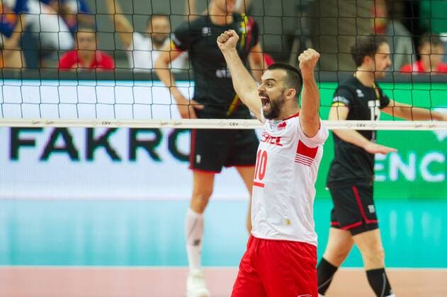 KATOWICE 27.08.2017 SIATKOWKA CEV MISTRZOSTWA EUROPY W PILCE SIATKOWEJ MEZCZYZN LOTTO EUROVOLLEY POLAND 2017 CEV VOLLEYBALL European Championship EM Europameisterschaft MEN BELGIUM - TURKEY BELGIA - TURCJA NZ. ARSLAN EKSI (TUR) FOT. MICHAL CHWIEDUK FOKUSMEDIA.COM.PL NEWSPIX.PL --- Newspix.pl  170827CHW061