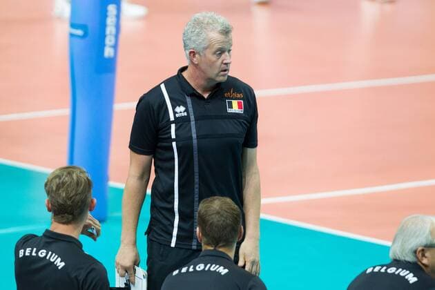 KATOWICE 27.08.2017 SIATKOWKA CEV MISTRZOSTWA EUROPY W PILCE SIATKOWEJ MEZCZYZN LOTTO EUROVOLLEY POLAND 2017 CEV VOLLEYBALL European Championship EM Europameisterschaft MEN BELGIUM - TURKEY BELGIA - TURCJA NZ. VITAL HEYNEN TRENER HEAD COACH (BEL) FOT. MICHAL CHWIEDUK FOKUSMEDIA.COM.PL NEWSPIX.PL --- Newspix.pl  170827CHW074