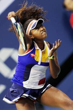 TENNIS - WTA Tennis Damen US Open 2017 NEW YORK CITY,NEW YORK,USA,29.AUG.17 - TENNIS - WTA Tour, US Open, Grand Slam, Flushing Meadows. Image shows Naomi Osaka (JPN). GEPAxpictures xMatthiasxHauer