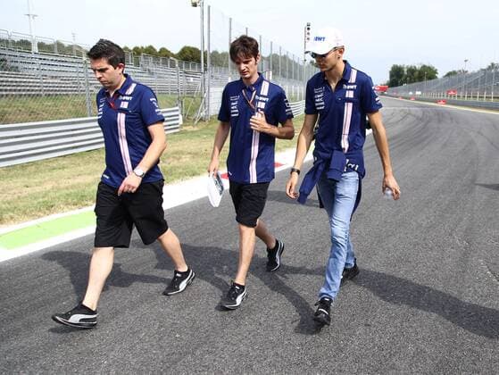 Esteban Ocon (Sahara Force India F1 Team) bei der Streckenbesichtigung, Grosser Preis von Italien 2017, Rennen, Motorsport, Formel 1, 31.08.2017, Monza Copyright: xNeisx Eibner-Pressefotox EP_ans