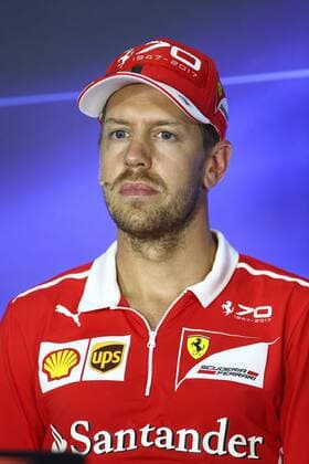 Sebastian Vettel (Scuderia Ferrari) in der Pressekonferenz, Grosser Preis von Italien 2017, Rennen, Motorsport, Formel 1, 31.08.2017, Monza Copyright: xNeisx Eibner-Pressefotox EP_ans