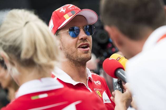 Motorsports: FIA Formula One World Championship WM Weltmeisterschaft 2017, Grand Prix of Italy, 5 Sebastian Vettel (GER, Scuderia Ferrari), Monza Italy xHOCHxZWEIx