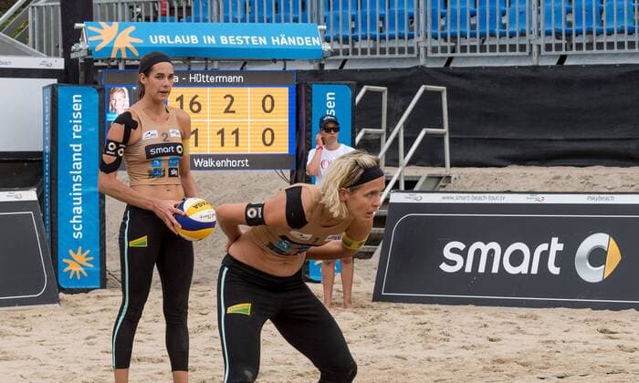 Deutsche smart Beach-Volleyball Meisterschaften Timmendorfer-Strand am 31.08.2017 Kira Walkenhorst (Hamburger SV); Deutsche smart Beach-Volleyball Meisterschaften am 31.08.2017, Ahmann-Hager-Arena, Timmendorfer-Strand. xPWx