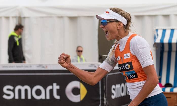 Deutsche smart Beach-Volleyball Meisterschaften Timmendorfer-Strand am 31.08.2017 Margareta Kozuch (TuS Haltern am See); Deutsche smart Beach-Volleyball Meisterschaften am 31.08.2017, Ahmann-Hager-Arena, Timmendorfer-Strand. xPWx