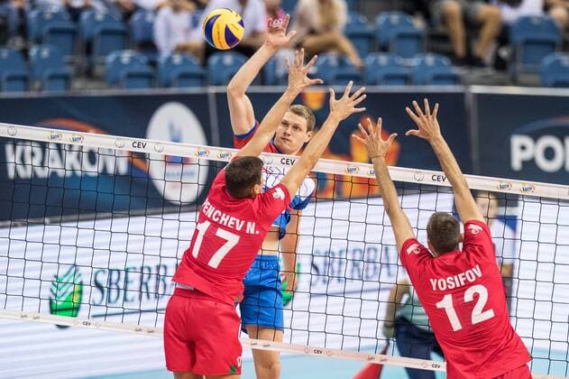 Volleyball EM, Serbien - Bulgarien 2017.08.31 KRAKOW CEV MISTRZOSTWA EUROPY W PILCE SIATKOWEJ MEZCZYZN LOTTO EUROVOLLEY POLAND 2017 SERBIA - BULGARIA NZ DRAZEN LUBURIC FOT MICHAL STAWOWIAK FOKUSMEDIA NEWSPIX.PL --- Newspix.pl  170831MIS605