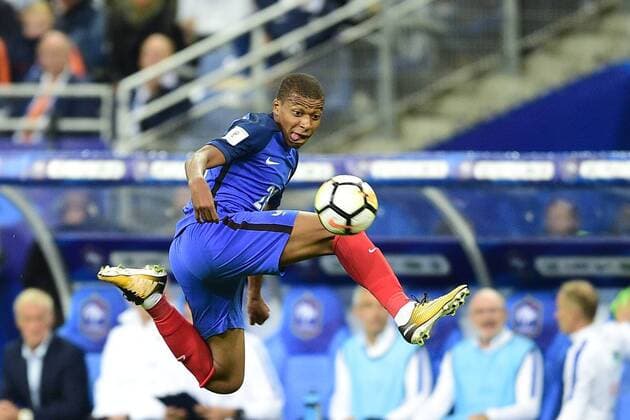 Kylian Mbappe (France) FOOTBALL : France vs Pays Bas - Paris - 31 08 2017 JBAutissier Panoramic 