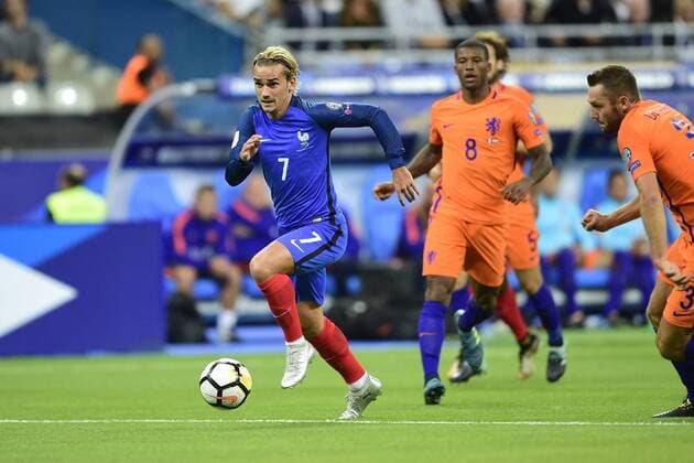 Antoine Griezmann (France) FOOTBALL : France vs Pays Bas - Paris - 31 08 2017 JBAutissier Panoramic 
