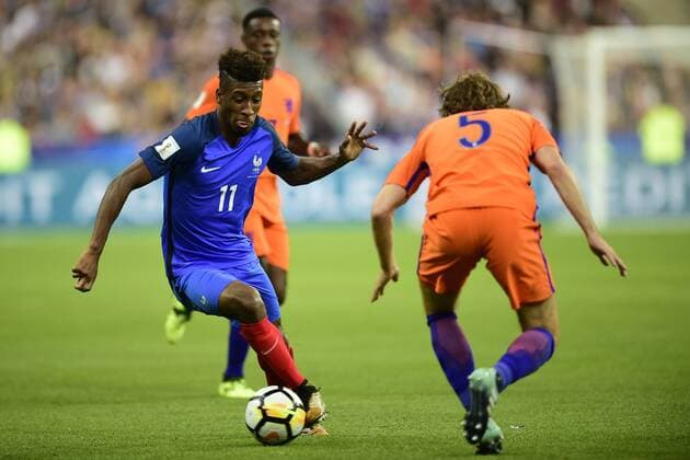 Kingsley Coman (France) FOOTBALL : France vs Pays Bas - Paris - 31 08 2017 JBAutissier Panoramic 