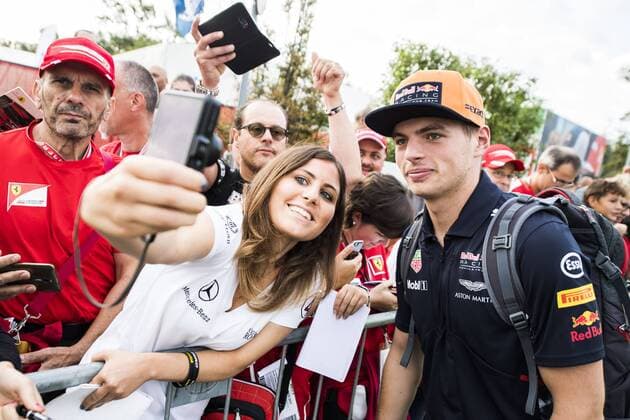 Motorsports: FIA Formula One World Championship WM Weltmeisterschaft 2017, Grand Prix of Italy, 33 Max Verstappen (NLD, Red Bull Racing), Monza Italy xHOCHxZWEIx