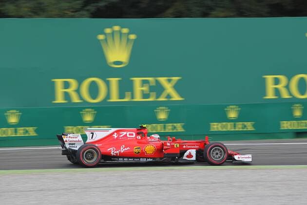 01.09.2017- Free Practice 1, Kimi Raikkonen (FIN) Scuderia Ferrari SF70H Italian Grand Prix, Monza 31 August - 03 September 2017 01.09.2017- Free Practice 1, Kimi Raikkonen (FIN) Scuderia Ferrari SF70H 