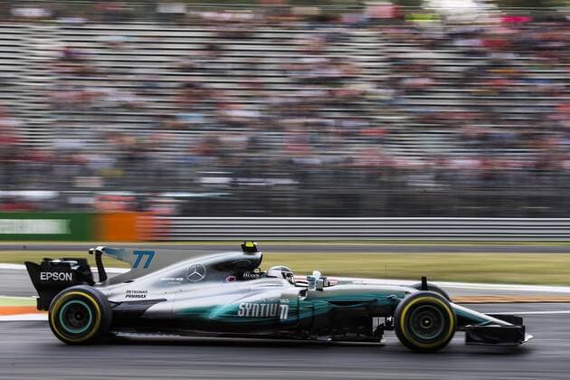 Motorsports: FIA Formula One World Championship WM Weltmeisterschaft 2017, Grand Prix of Italy, 77 Valtteri Bottas (FIN, Mercedes AMG Petronas F1 Team), Monza Italy xHOCHxZWEIx