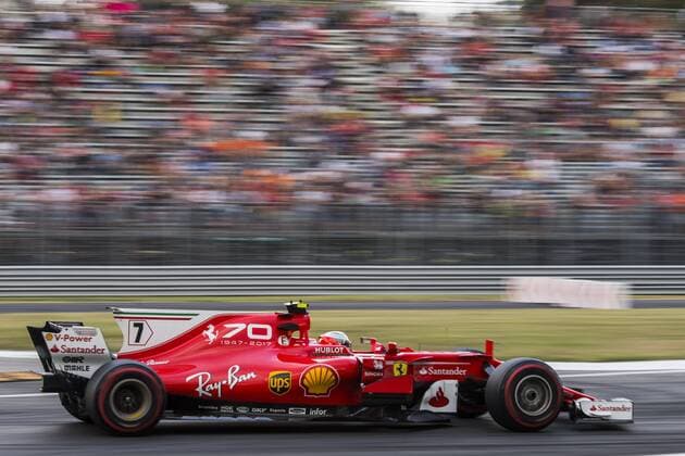 Motorsports: FIA Formula One World Championship WM Weltmeisterschaft 2017, Grand Prix of Italy, 7 Kimi Raikkonen (FIN, Scuderia Ferrari), Monza Italy xHOCHxZWEIx