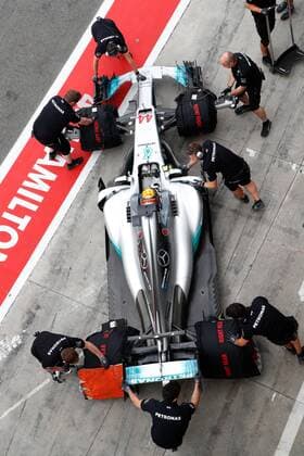 Motorsports: FIA Formula One World Championship WM Weltmeisterschaft 2017, Grand Prix of Italy, 44 Lewis Hamilton (GBR, Mercedes AMG Petronas F1 Team), Monza Italy xHOCHxZWEIx
