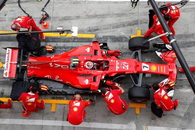 Motorsports: FIA Formula One World Championship WM Weltmeisterschaft 2017, Grand Prix of Italy, 7 Kimi Raikkonen (FIN, Scuderia Ferrari), Monza Italy xHOCHxZWEIx
