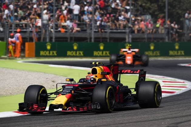 Motorsports: FIA Formula One World Championship WM Weltmeisterschaft 2017, Grand Prix of Italy, 33 Max Verstappen (NLD, Red Bull Racing), Monza Italy xHOCHxZWEIx