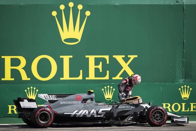 Motorsports: FIA Formula One World Championship WM Weltmeisterschaft 2017, Grand Prix of Italy, 20 Kevin Magnussen (DNK, Haas F1 Team), Monza Italy xHOCHxZWEIx